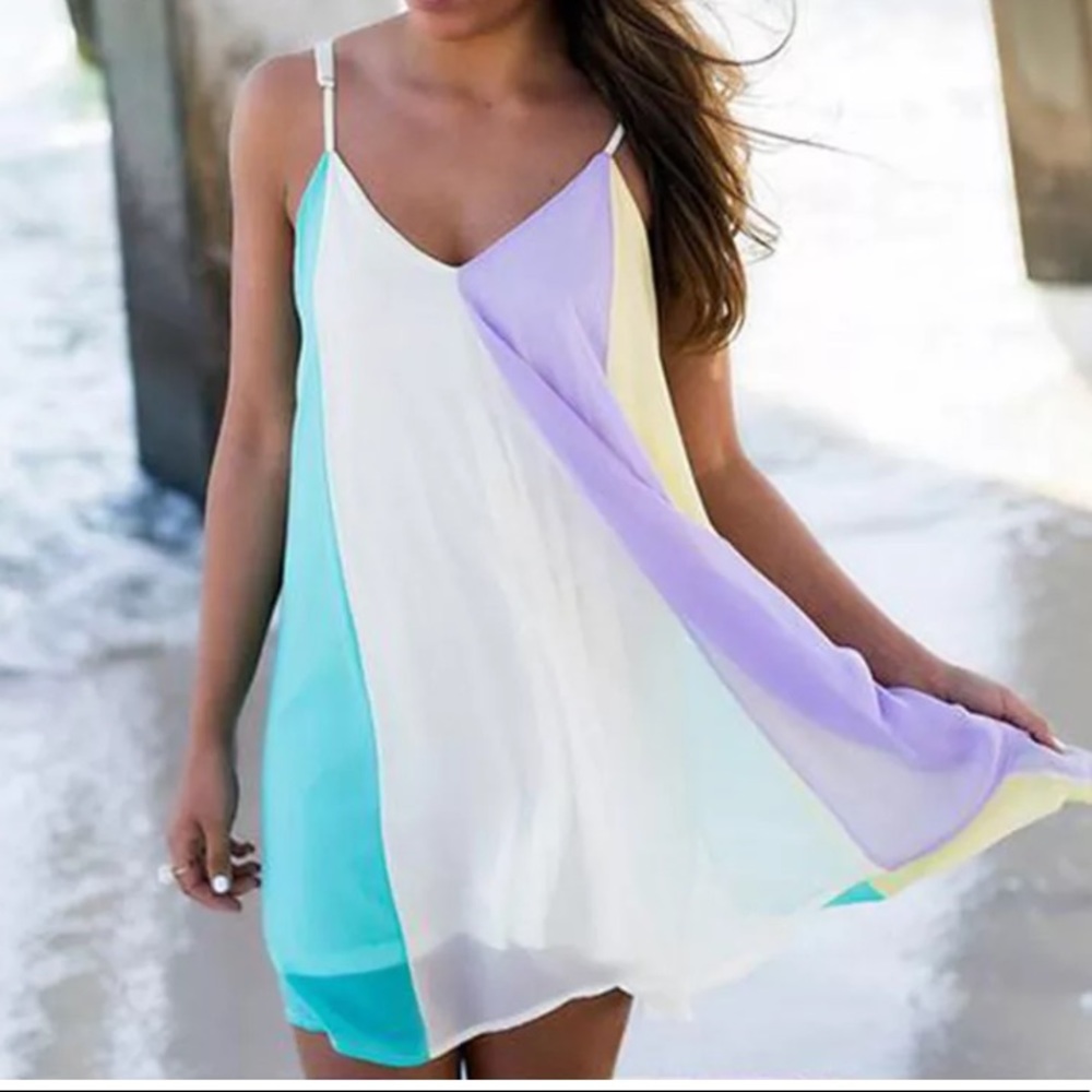 Restocked - See New Listing Rainbow Sundress - Picture 2 of 4